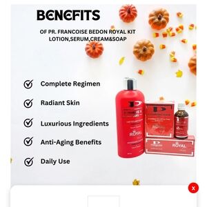 Dr. Francoise Bedon Royal Kit - Red Skincare Set